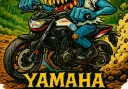 Yamaha MT-07 Glossy Vinyl Sticker 2 of 18